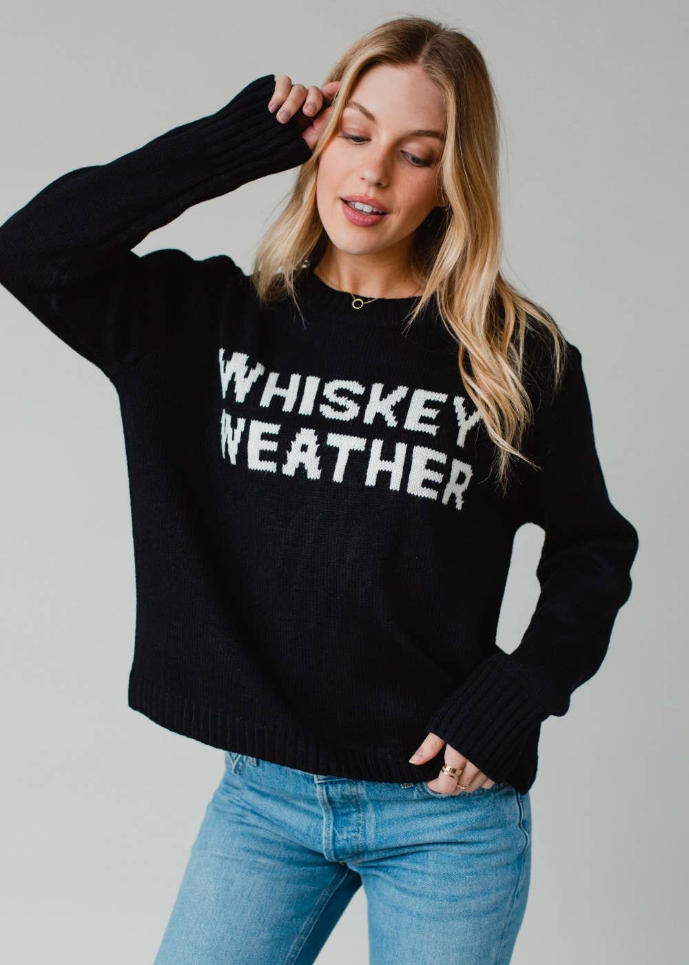Whiskey Weather Sweater