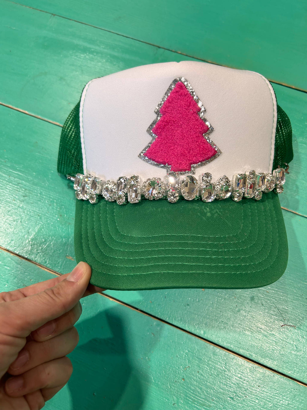 Jumbo Rhinestone Trucker Chain