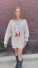 Boo in Boots Sweatshirt