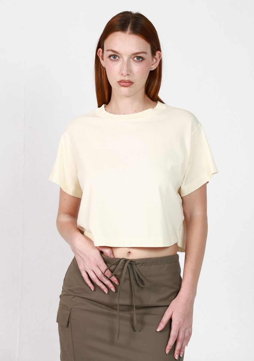 Sunday Edit Cropped Tee