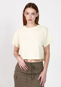 Sunday Edit Cropped Tee