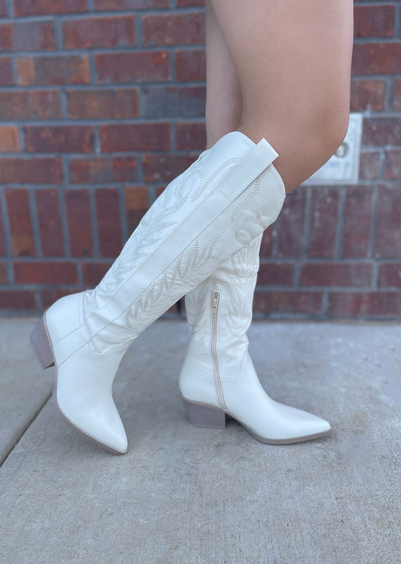 White Cowgirl Boots