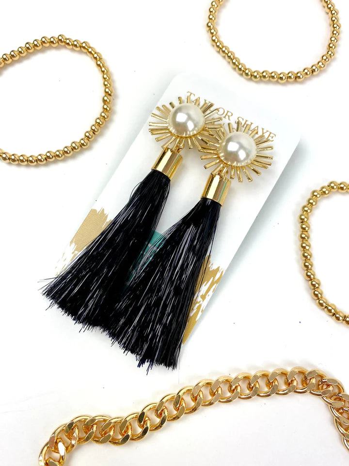 Aurora Metallic Tassles
