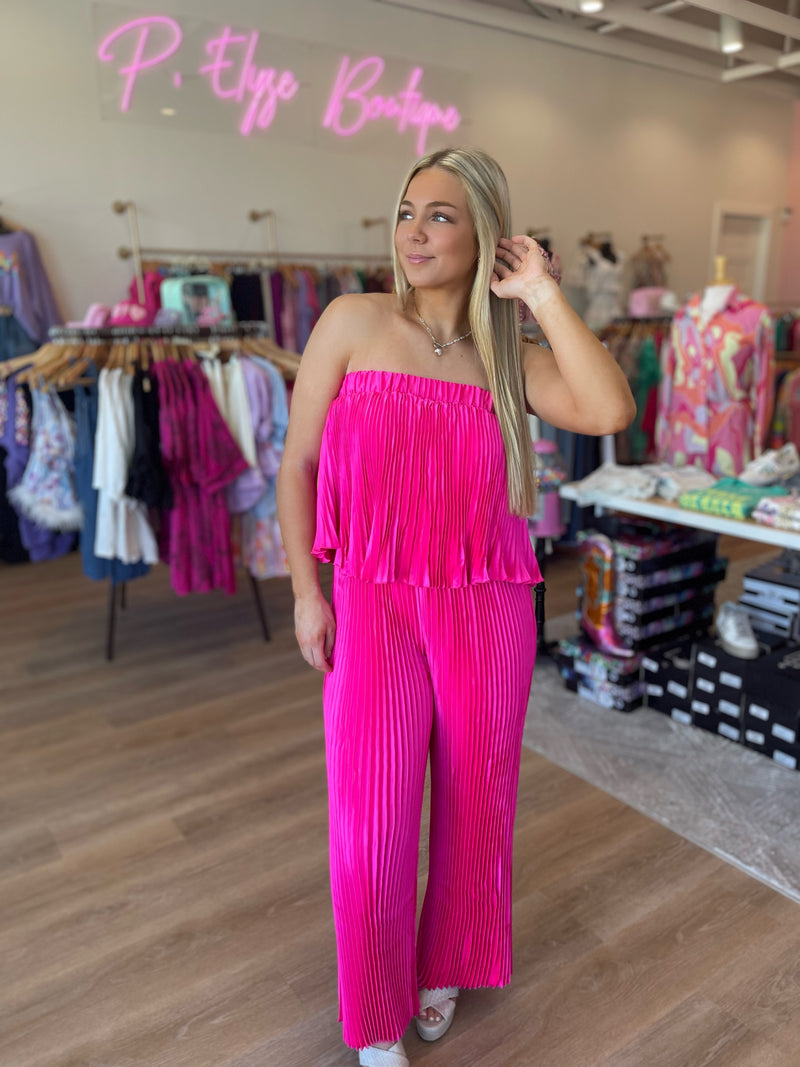 Pleated Tube Jumper